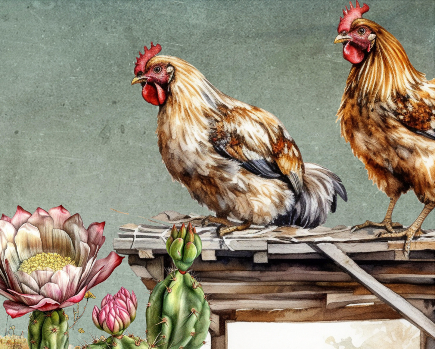 Ceramic Tile Chicken