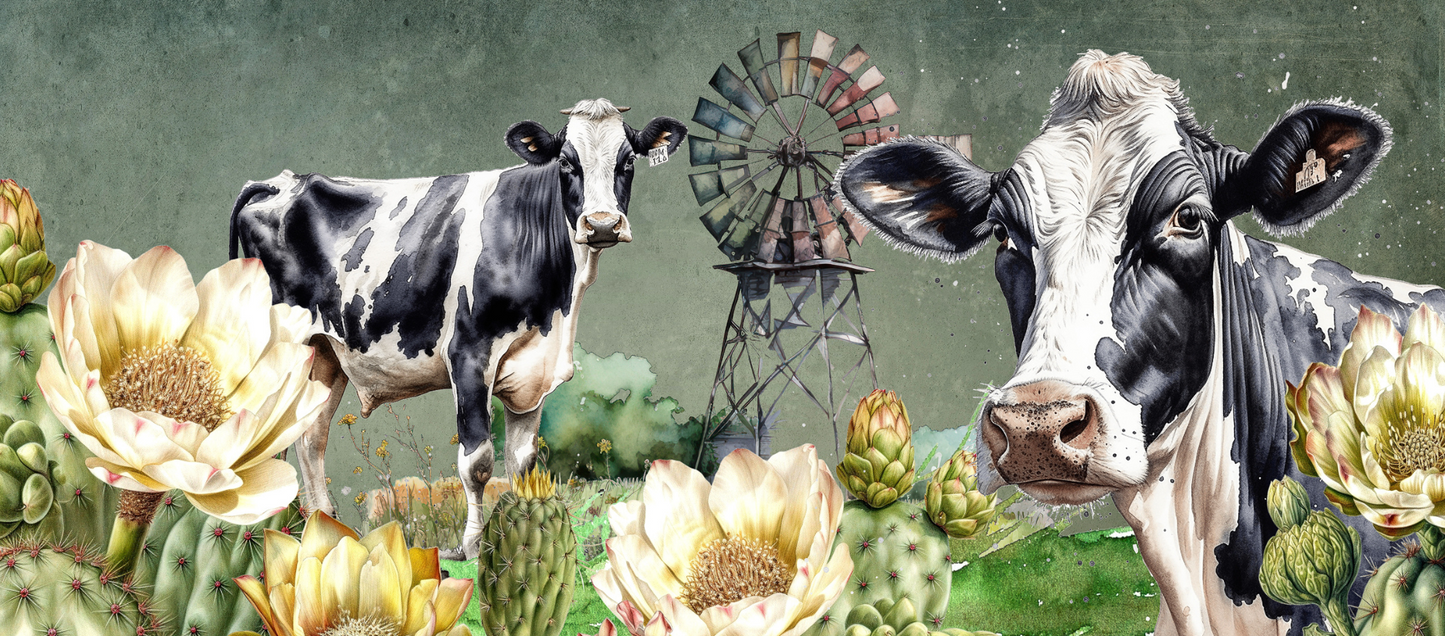 Two Tone Coffee Mug Cows