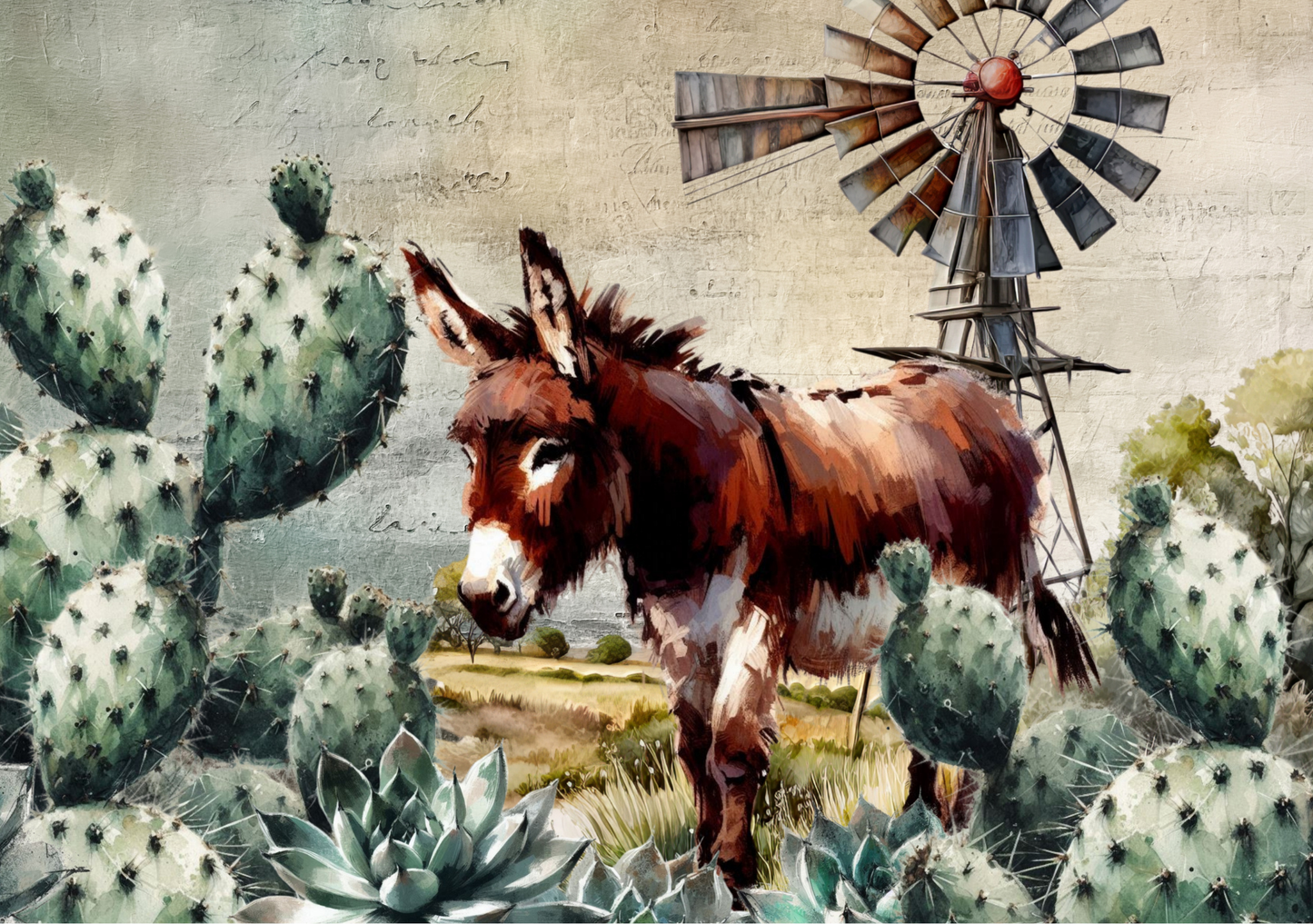 Glass Cutting Board Donkey