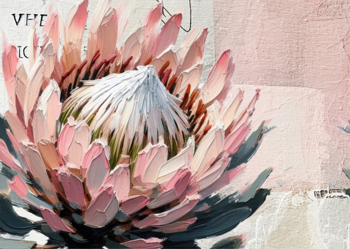 Pot Holder Protea