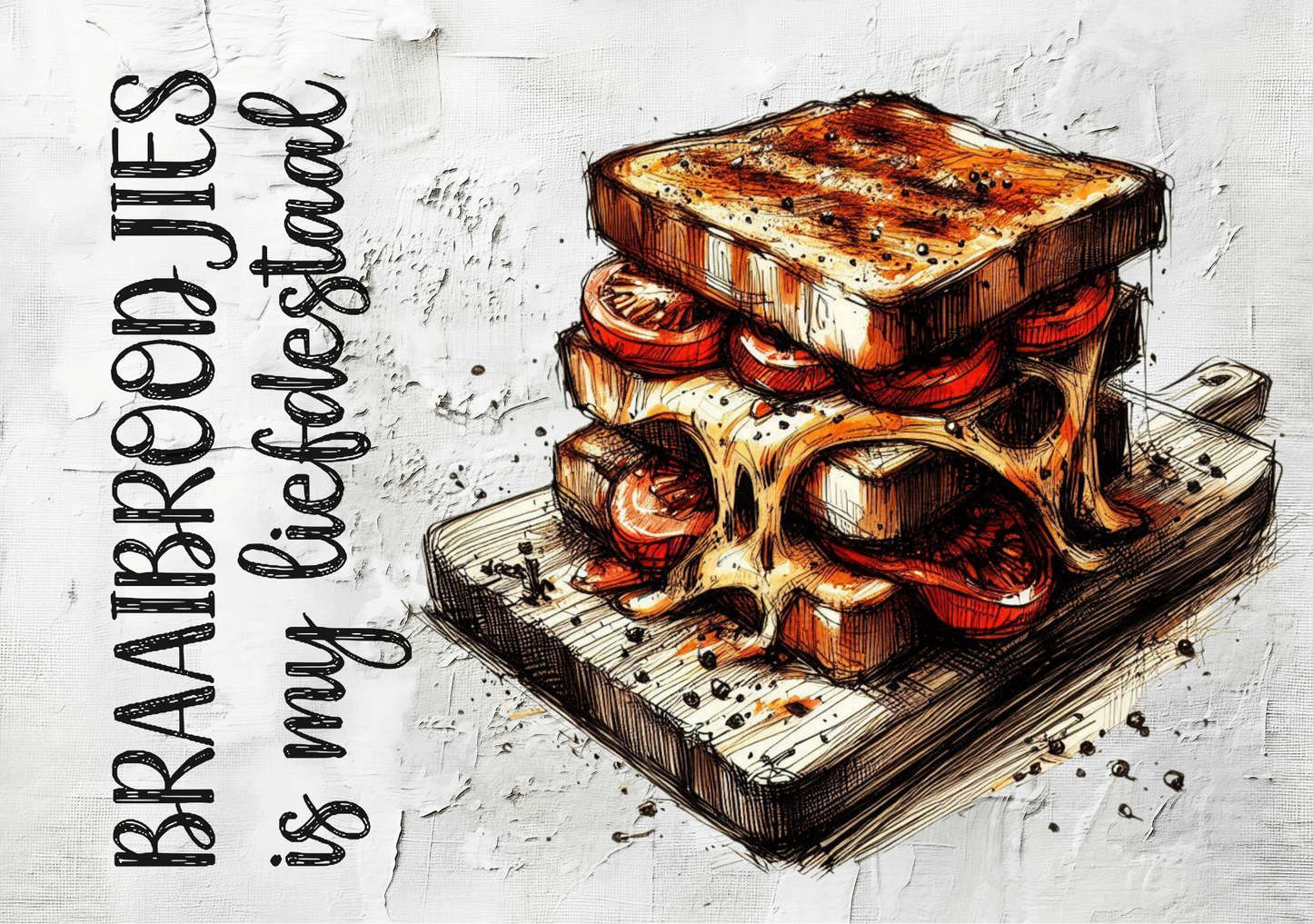 Glass Cutting Board Braai