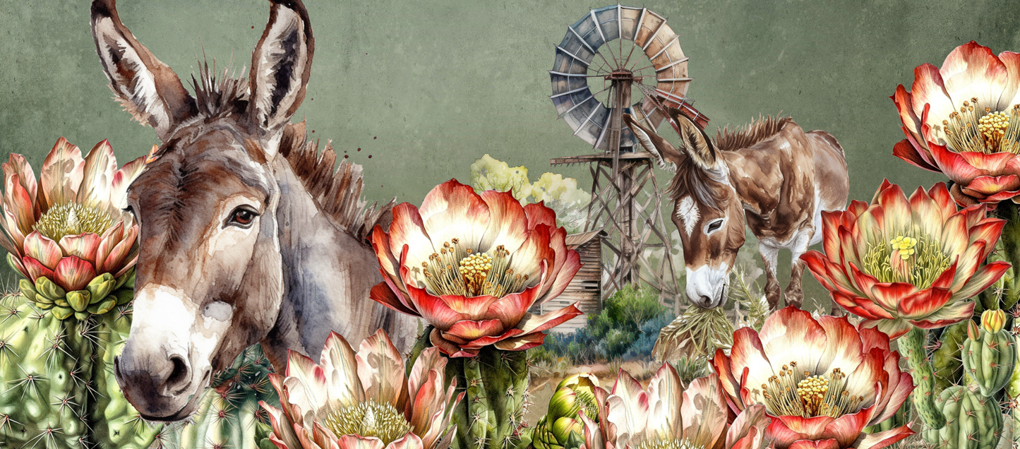 Two Tone Coffee Mug Donkey