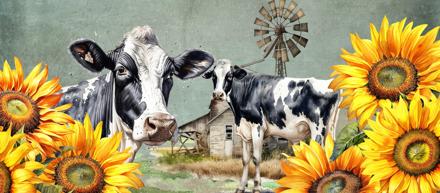 Two Tone Coffee Mug Cows