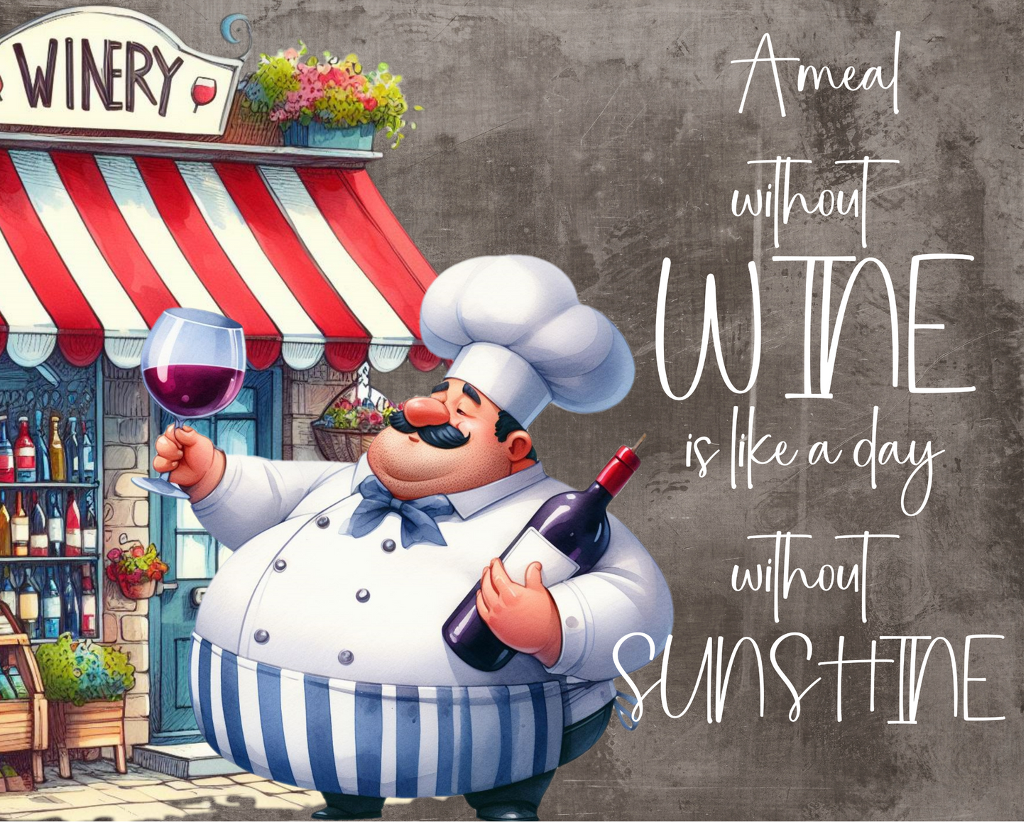 Ceramic Tile Fat Chef