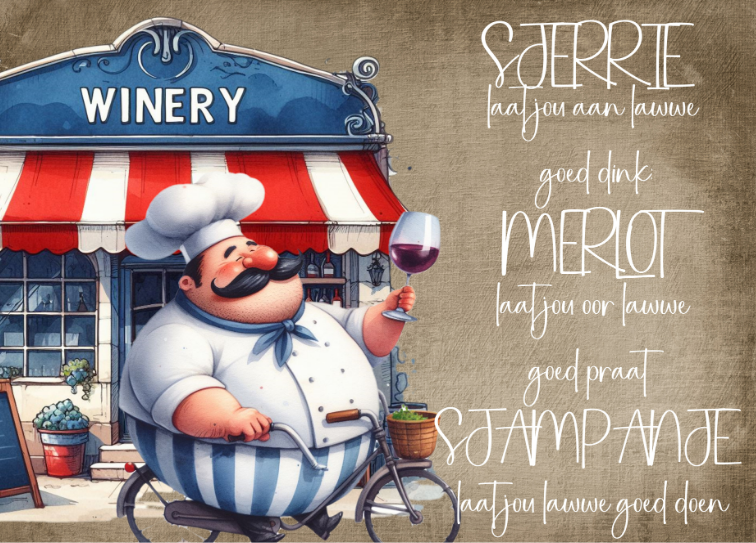 Glass Magnet Fat Chef