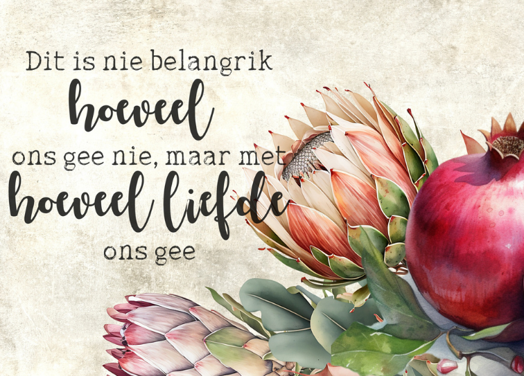 Glass Magnet Pomegranate