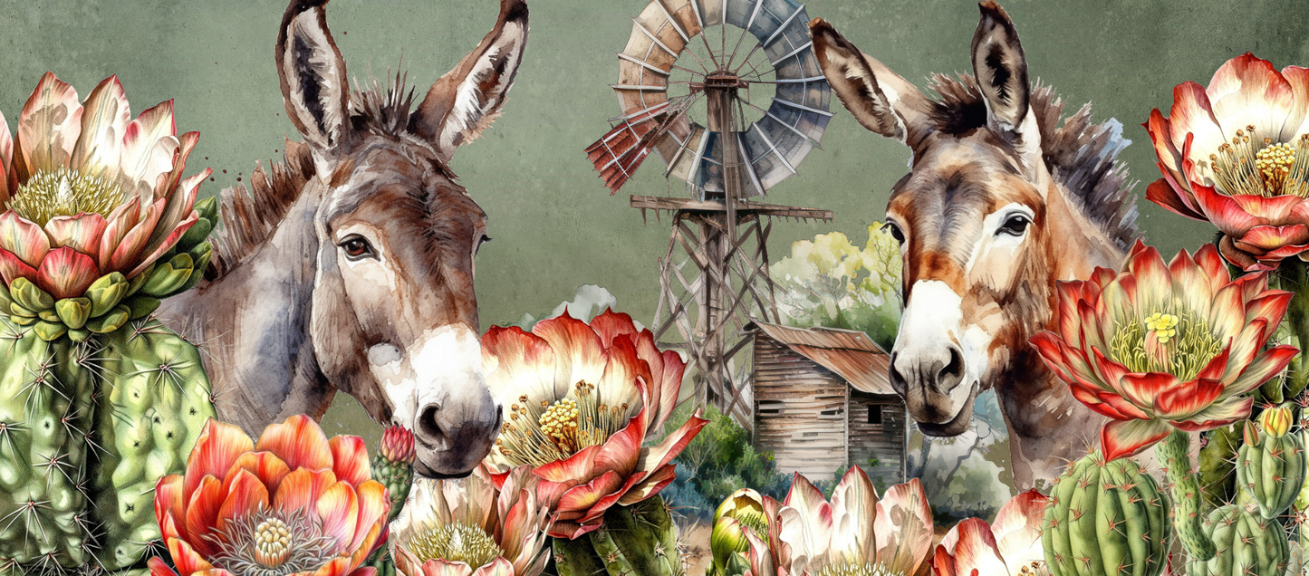 Two Tone Coffee Mug Donkey