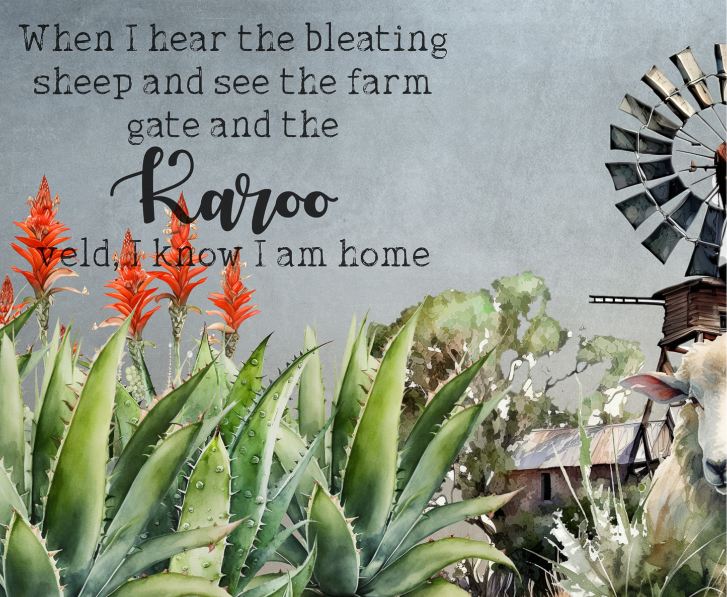 Neoprene Mouse Pad Sheep