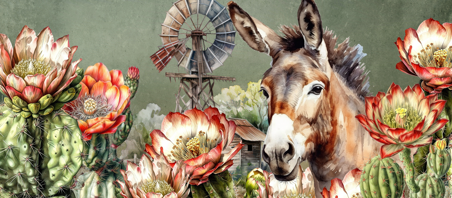 Two Tone Coffee Mug Donkey