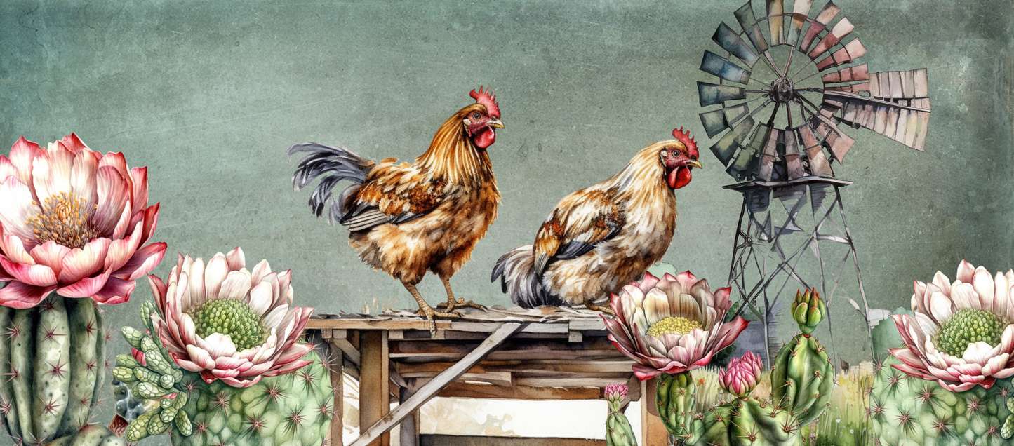 Two Tone Coffee Mug Chicken