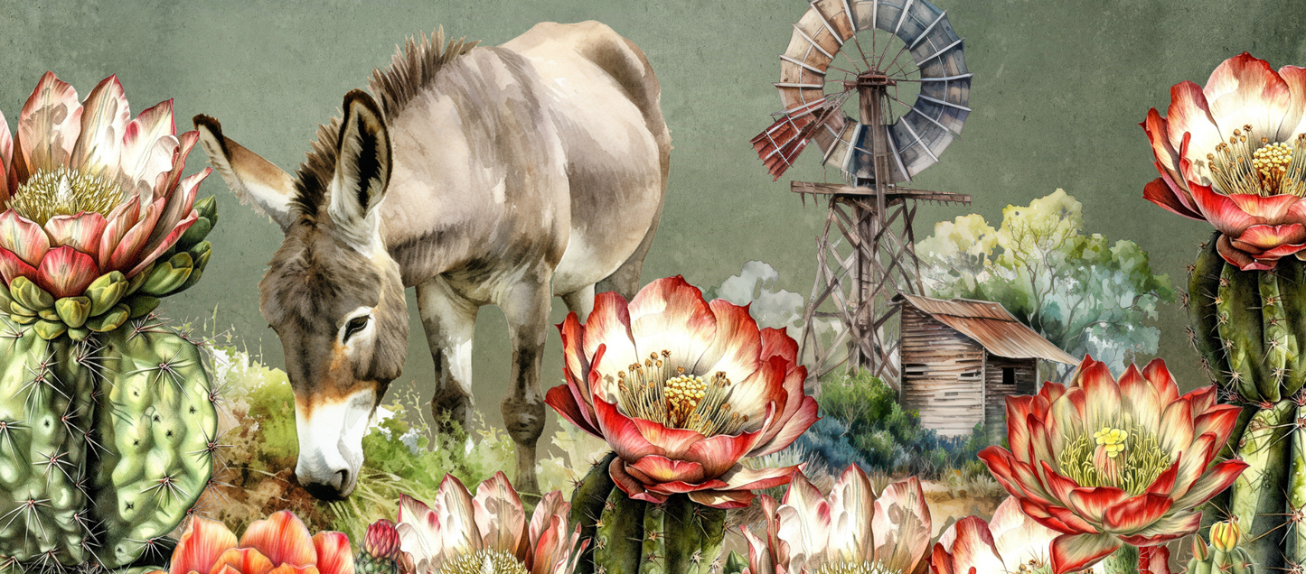 Two Tone Coffee Mug Donkey