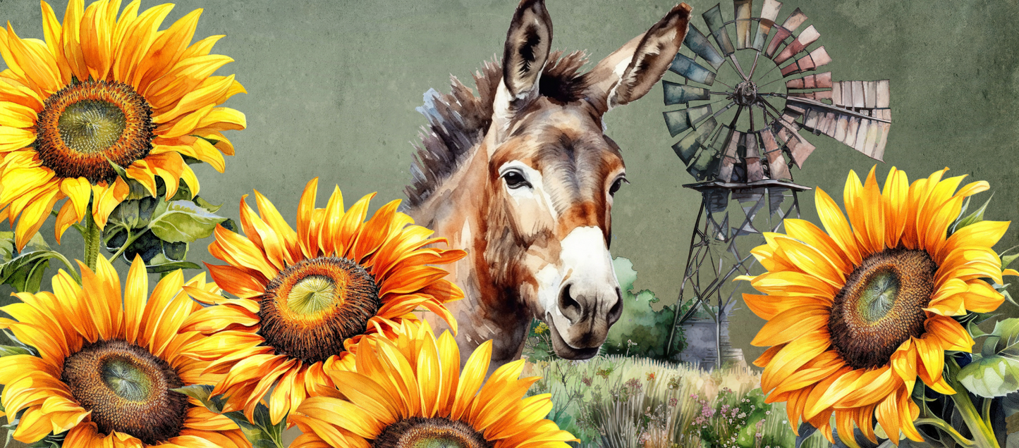 Two Tone Coffee Mug Donkey