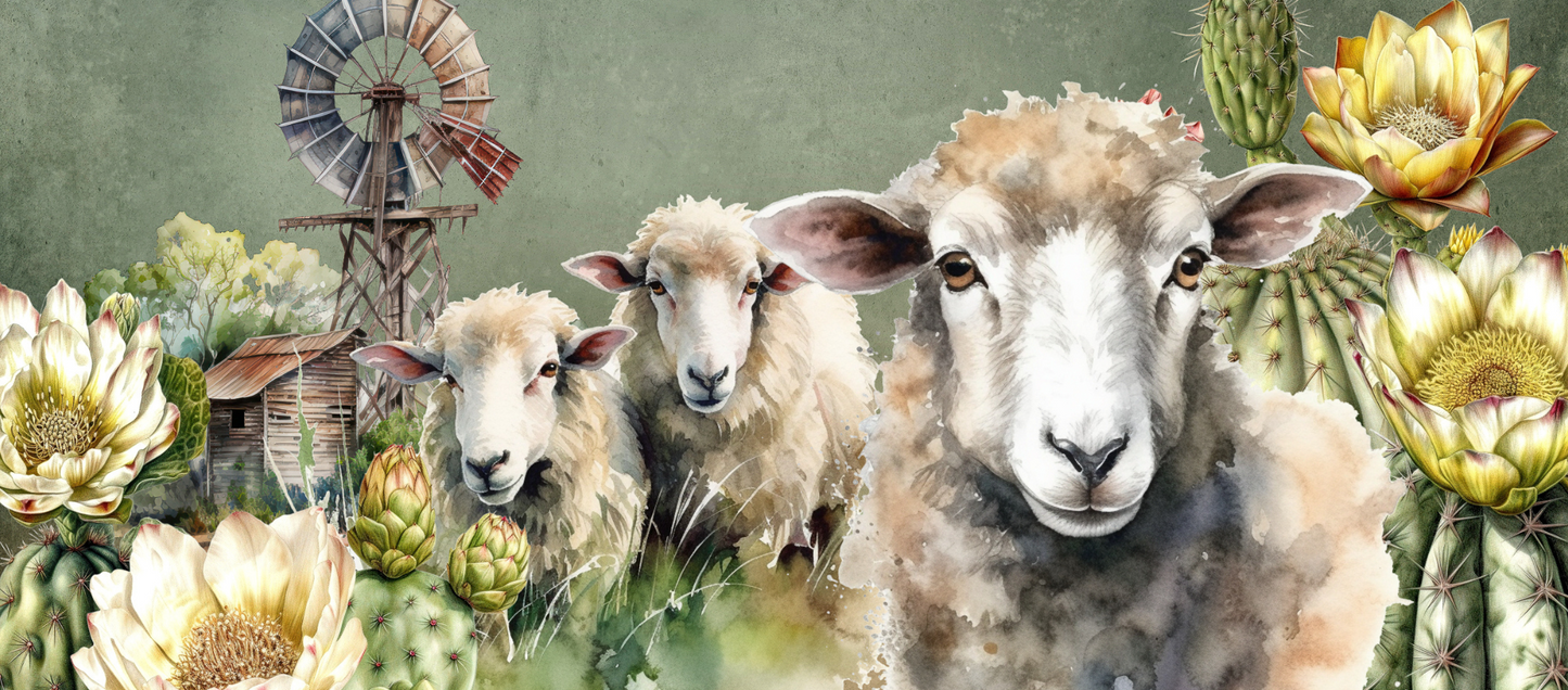 Two Tone Coffee Mug Sheep