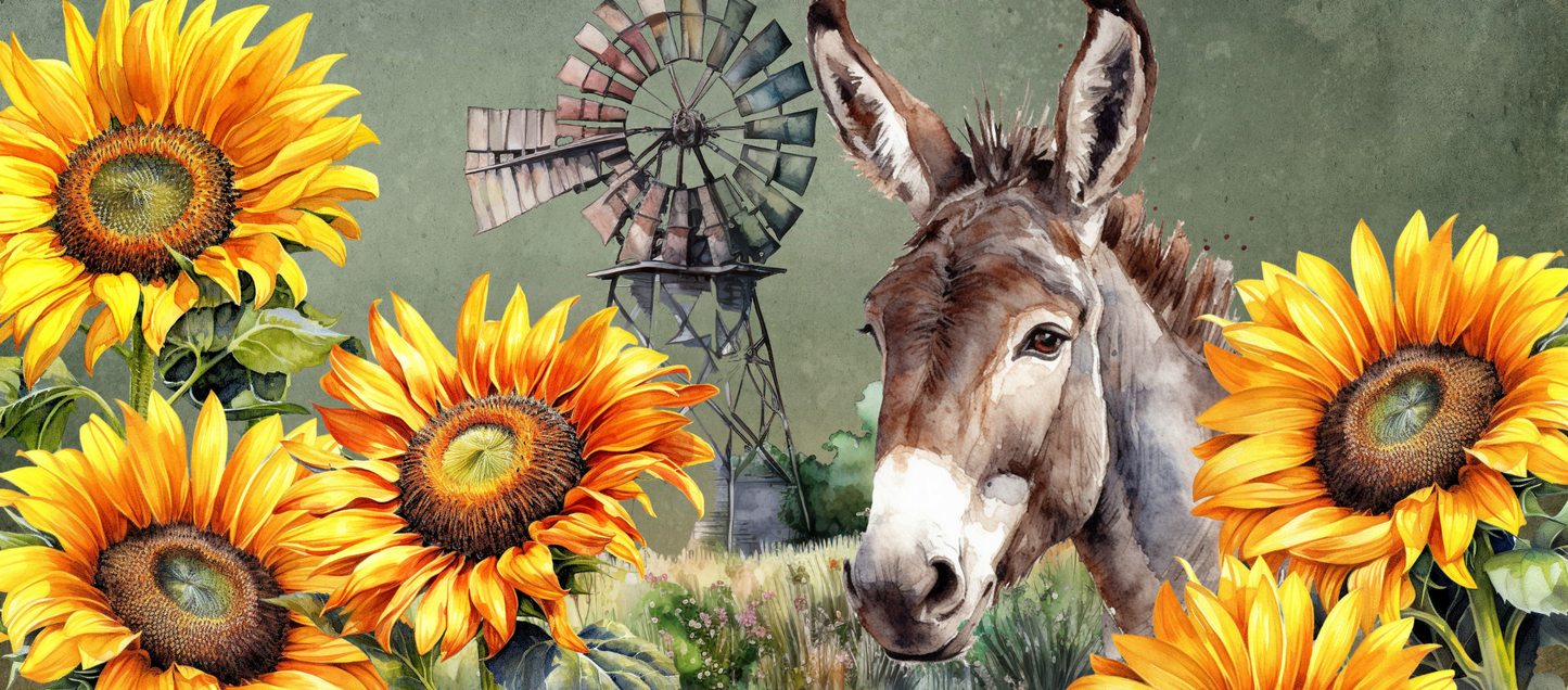 Two Tone Coffee Mug Donkey