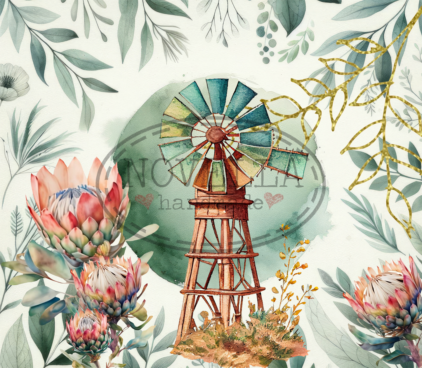 Skinny Tumbler 20oz - Afrikaans