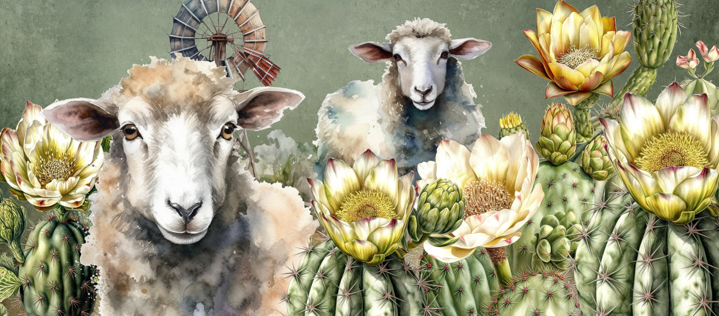 Two Tone Coffee Mug Sheep