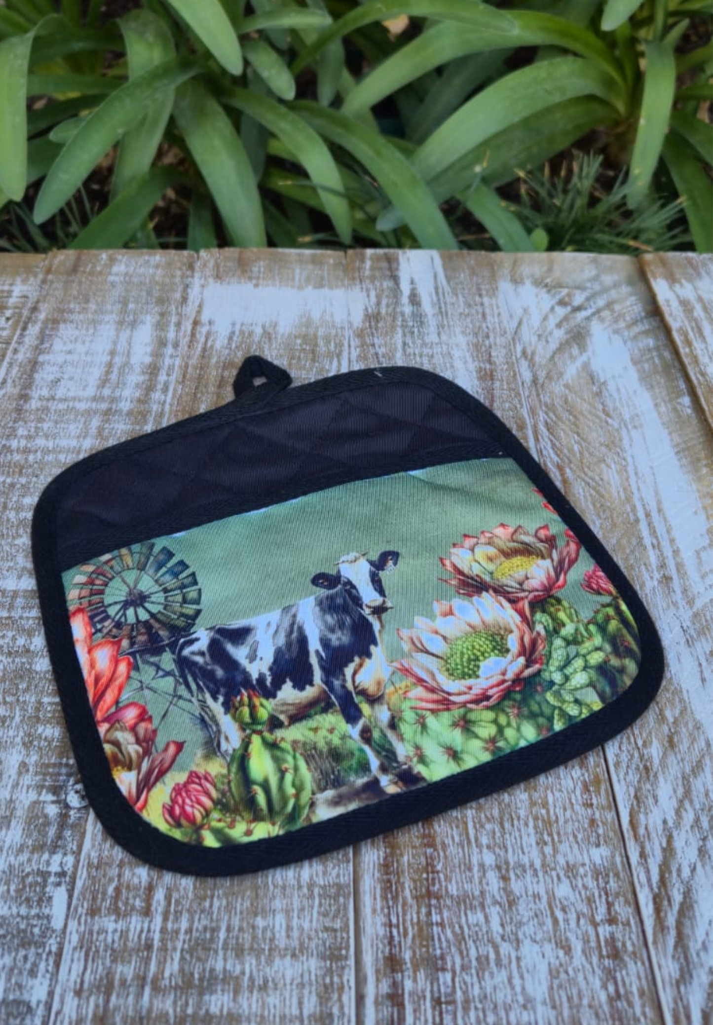 Pot Holder Cows