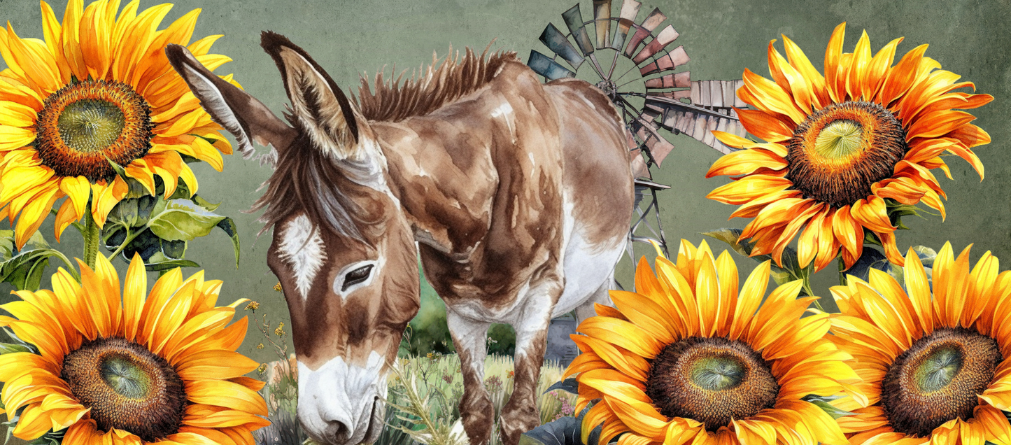 Two Tone Coffee Mug Donkey