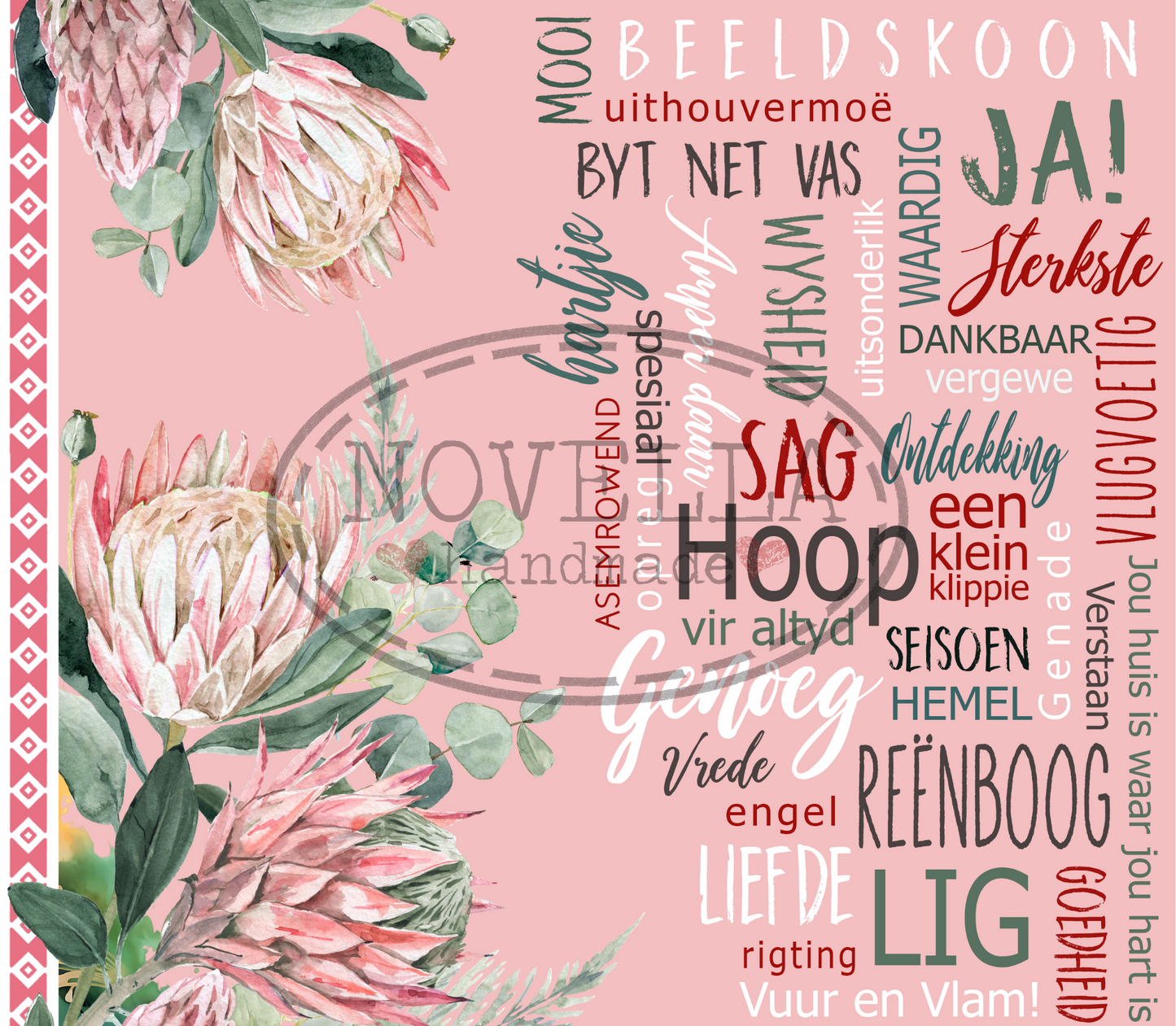 Skinny Tumbler 20oz - Afrikaans