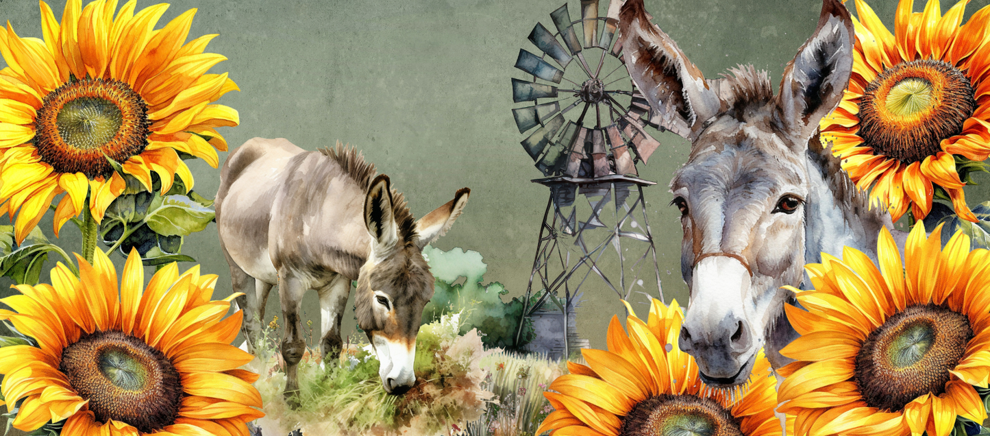 Two Tone Coffee Mug Donkey