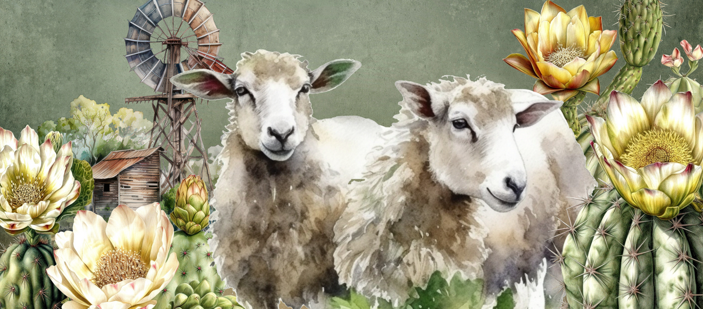 Two Tone Coffee Mug Sheep