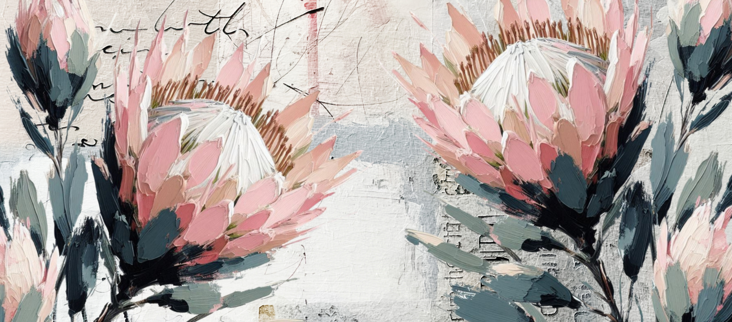 Two Tone Coffee Mug Protea