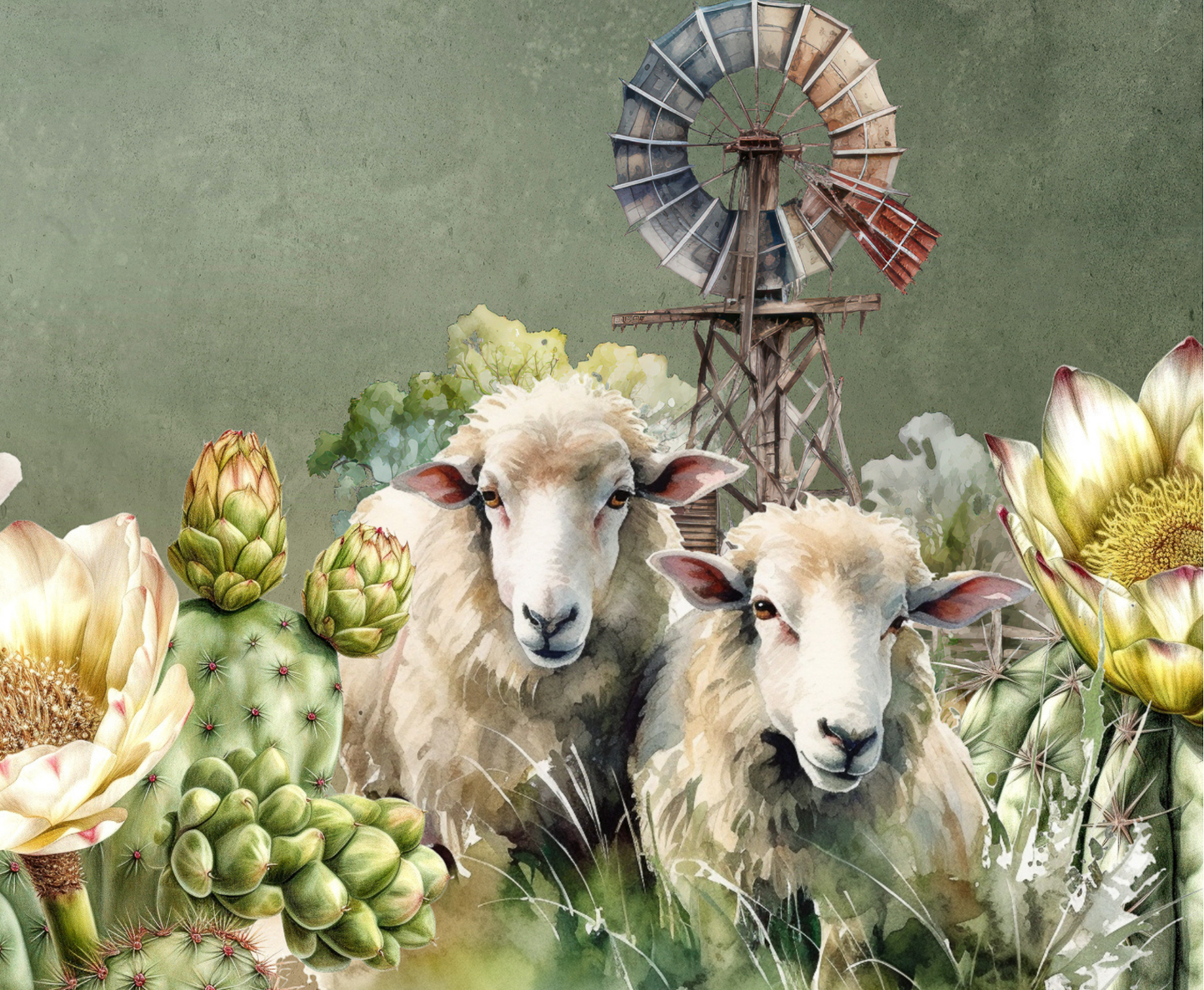 Neoprene Mouse Pad Sheep