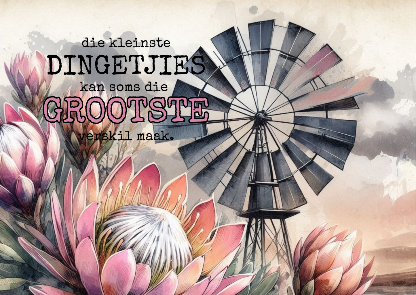 Pot Holder Afrikaans