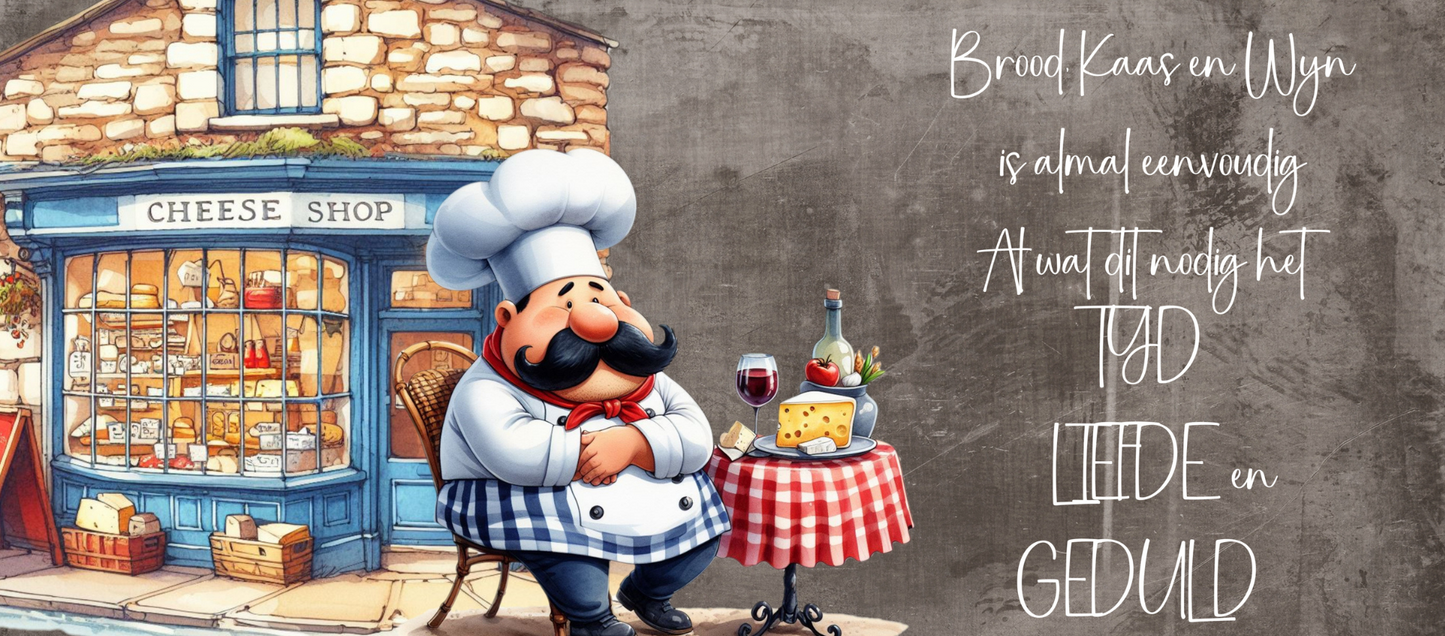 Two Tone Coffee Mug Fat Chef