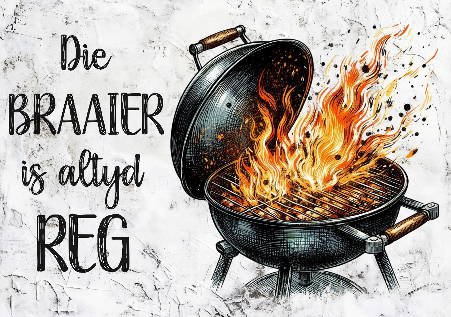 Glass Cutting Board Braai