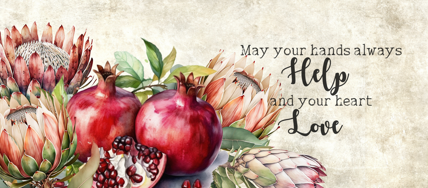 Two Tone Coffee Mug Pomegranate