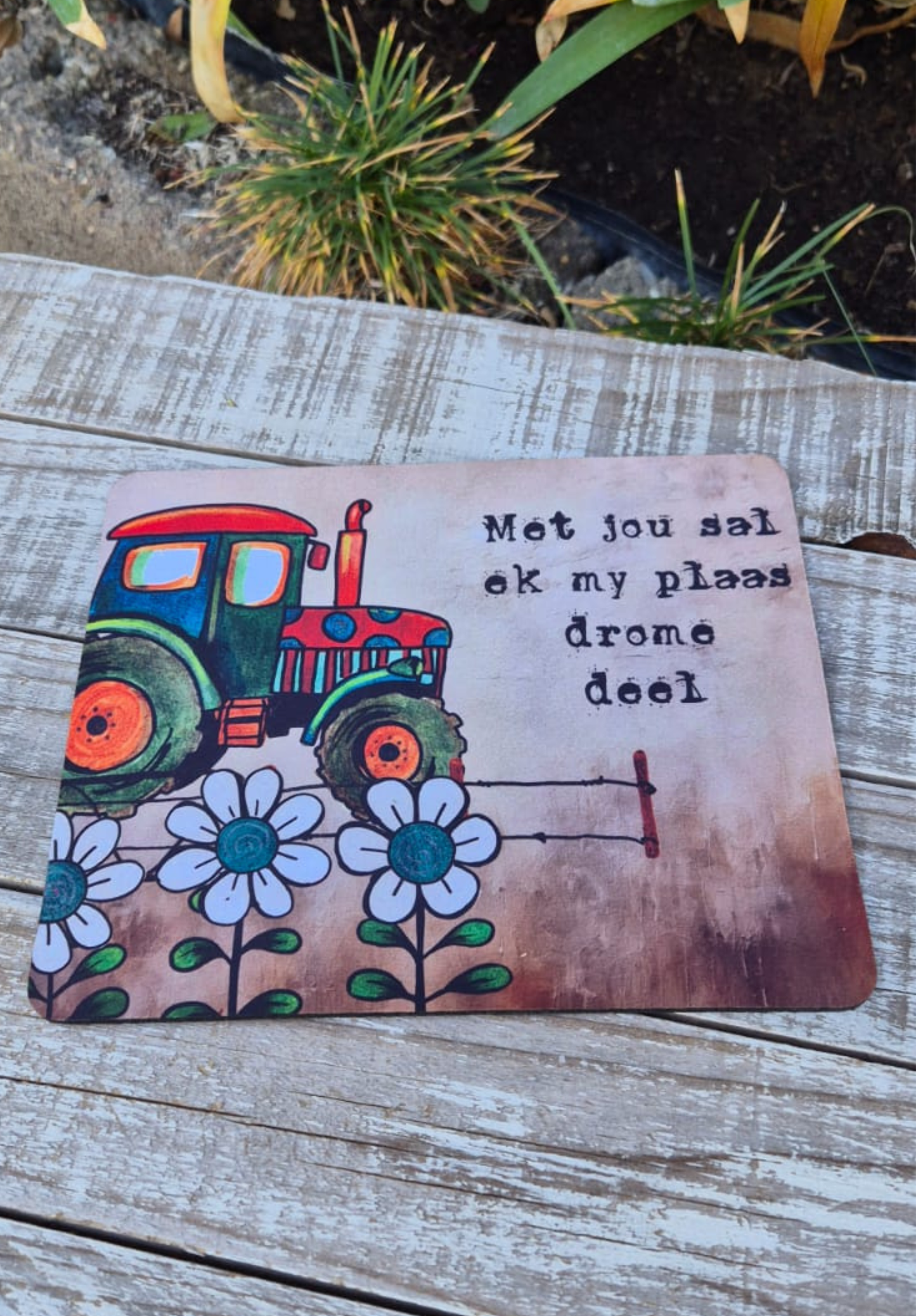 Neoprene Mousepad Artsy Op Die Plaas