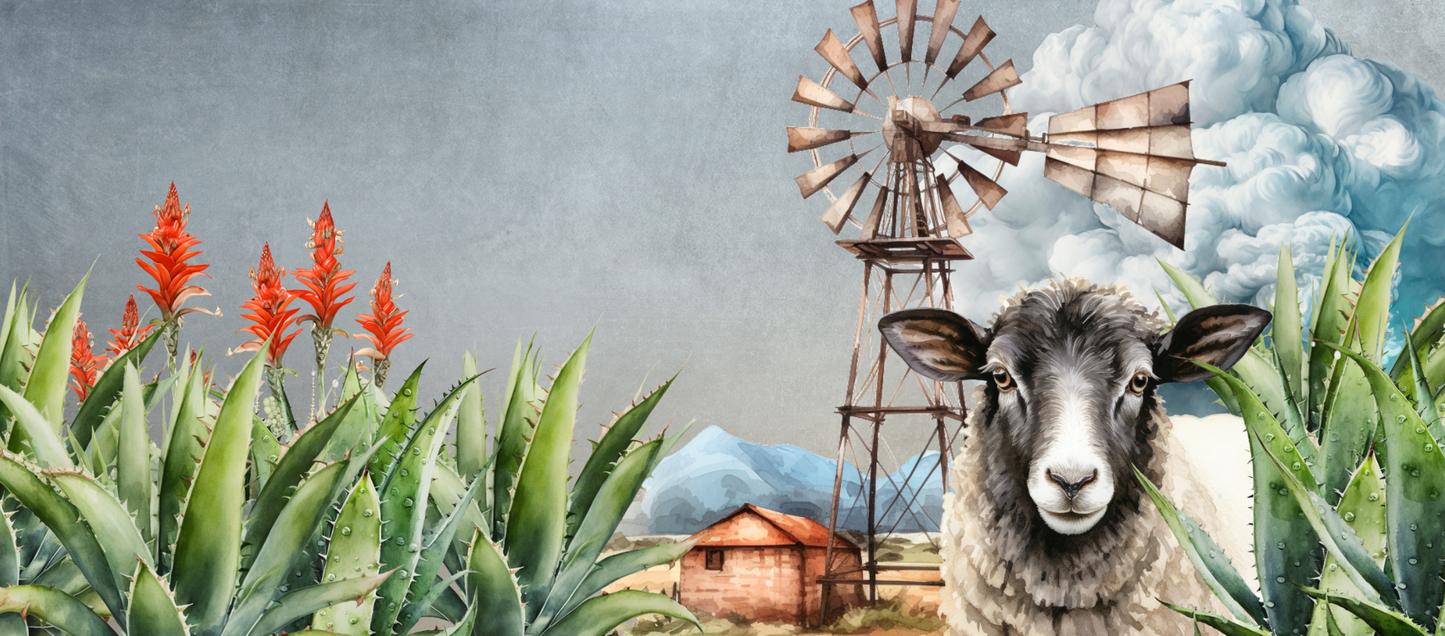 Two Tone Coffee Mug Sheep