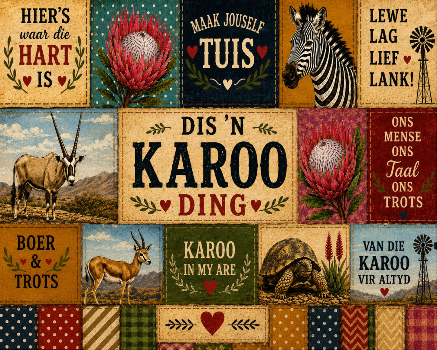 Ceramic Tile Karoo Patch