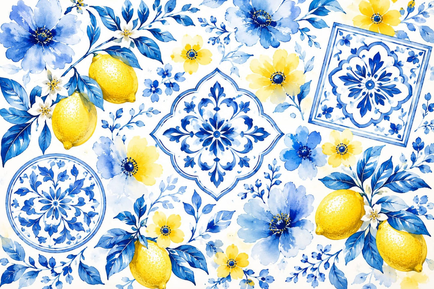 Printed Placemat Mediterranean