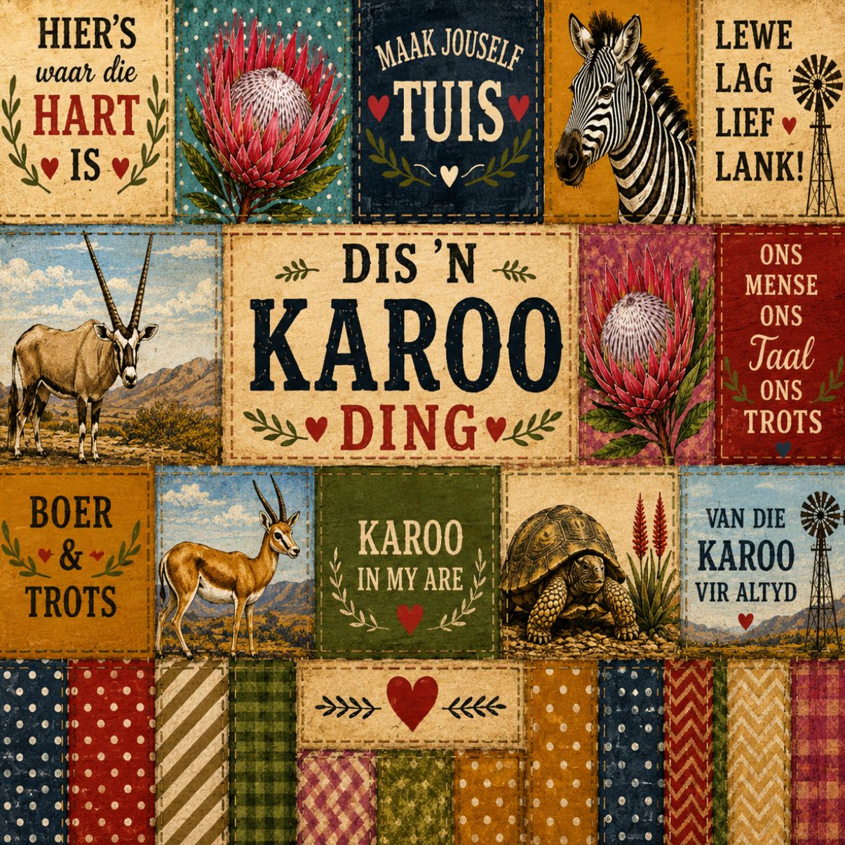 Ceramic Tile Karoo Patch