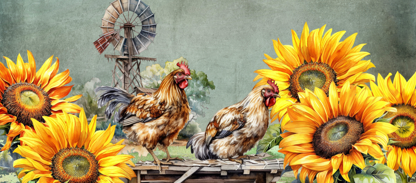 Two Tone Coffee Mug Chicken