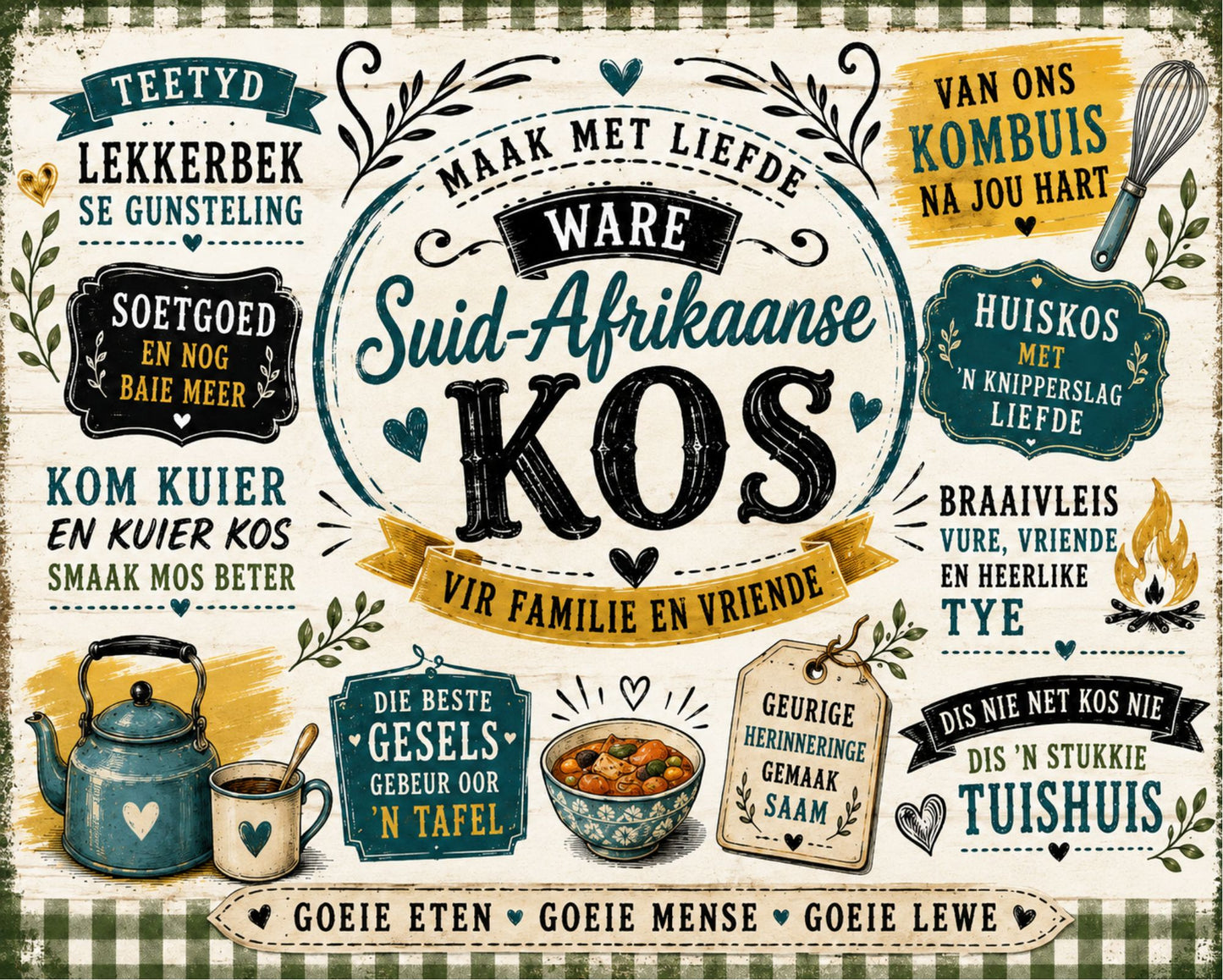 Ceramic Tile South African Words