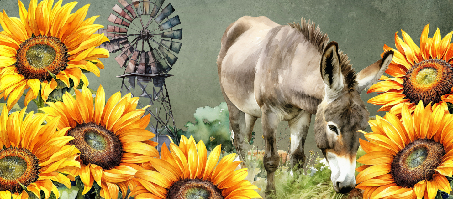 Two Tone Coffee Mug Donkey