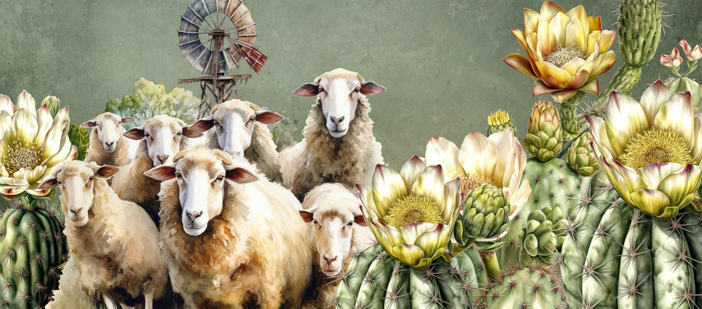 Two Tone Coffee Mug Sheep