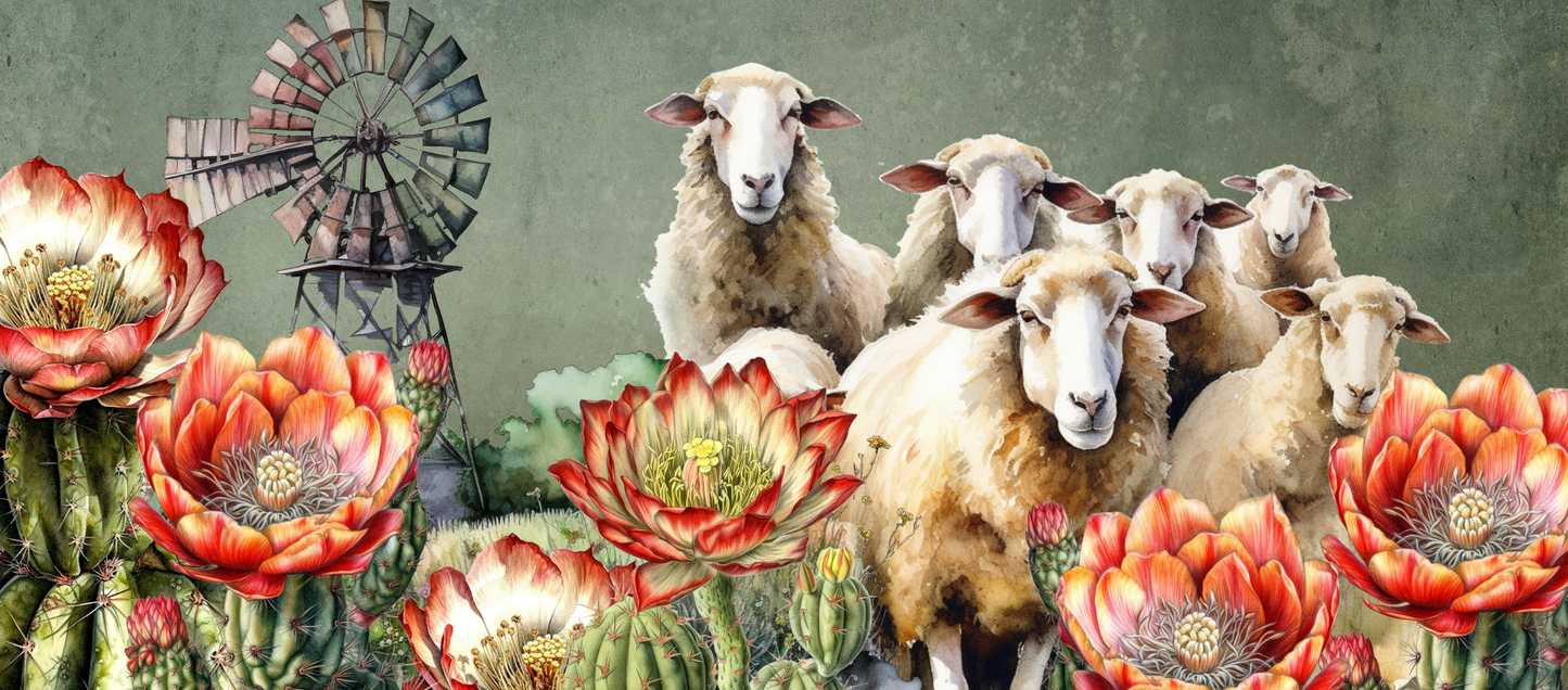 Two Tone Coffee Mug Sheep