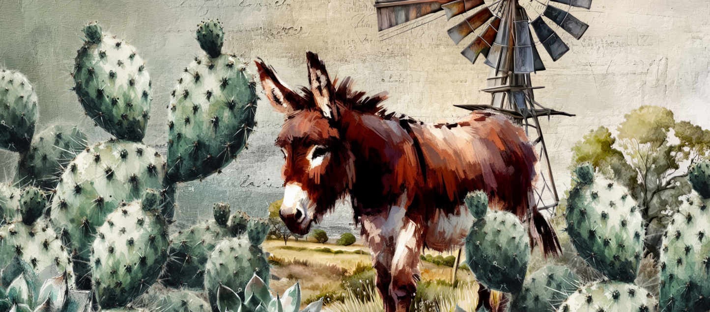 Two Tone Coffee Mug Donkey