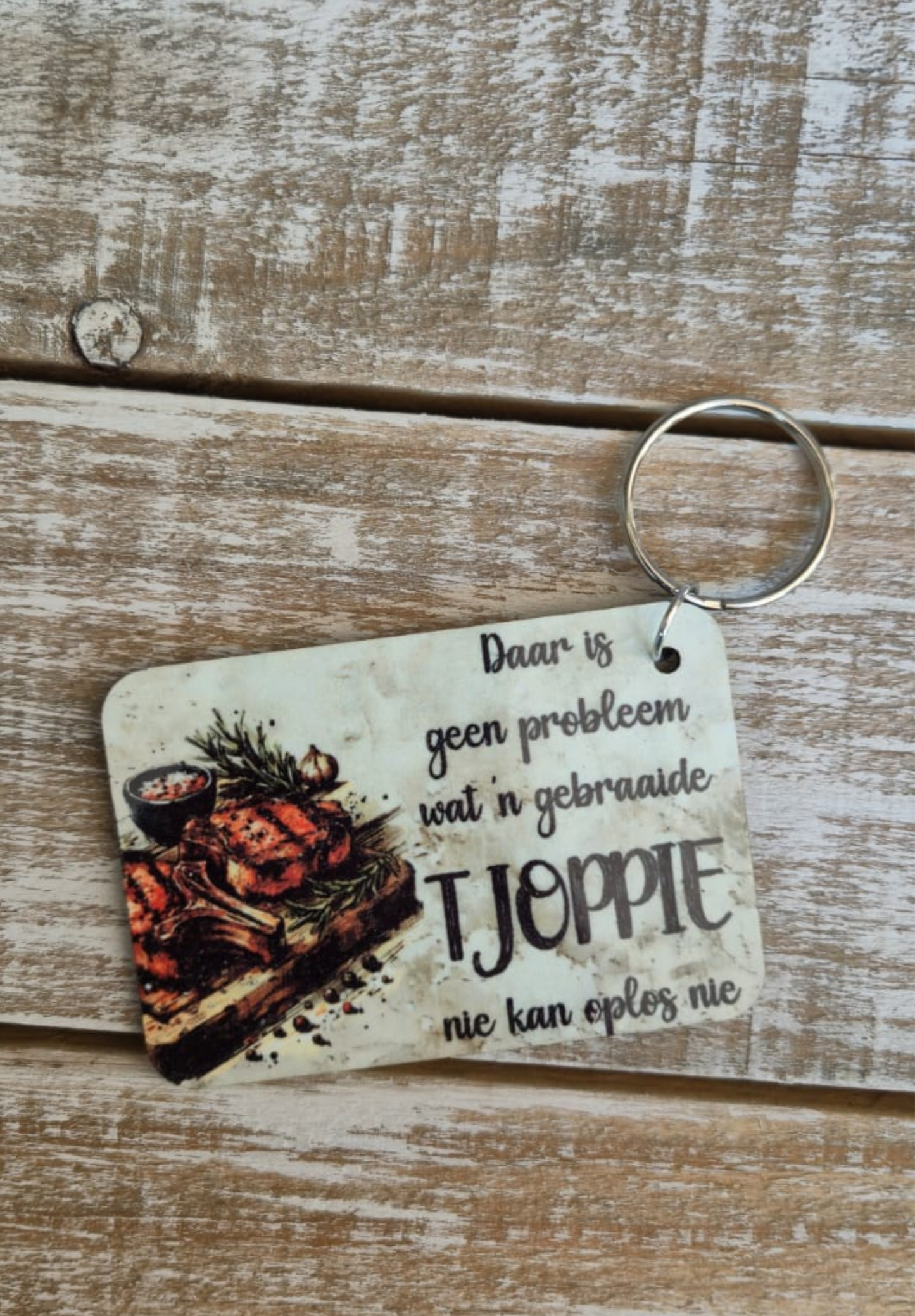 MDF Keyring Braai