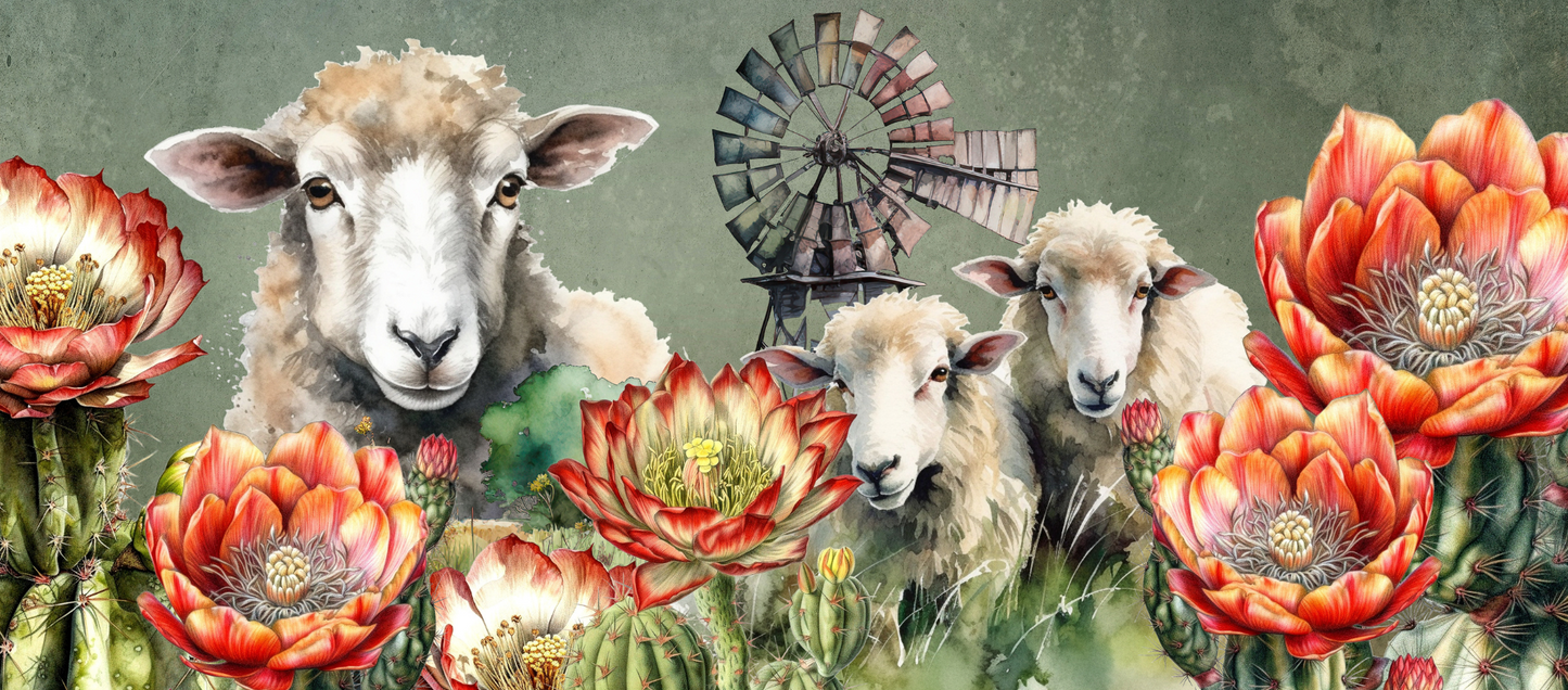 Two Tone Coffee Mug Sheep