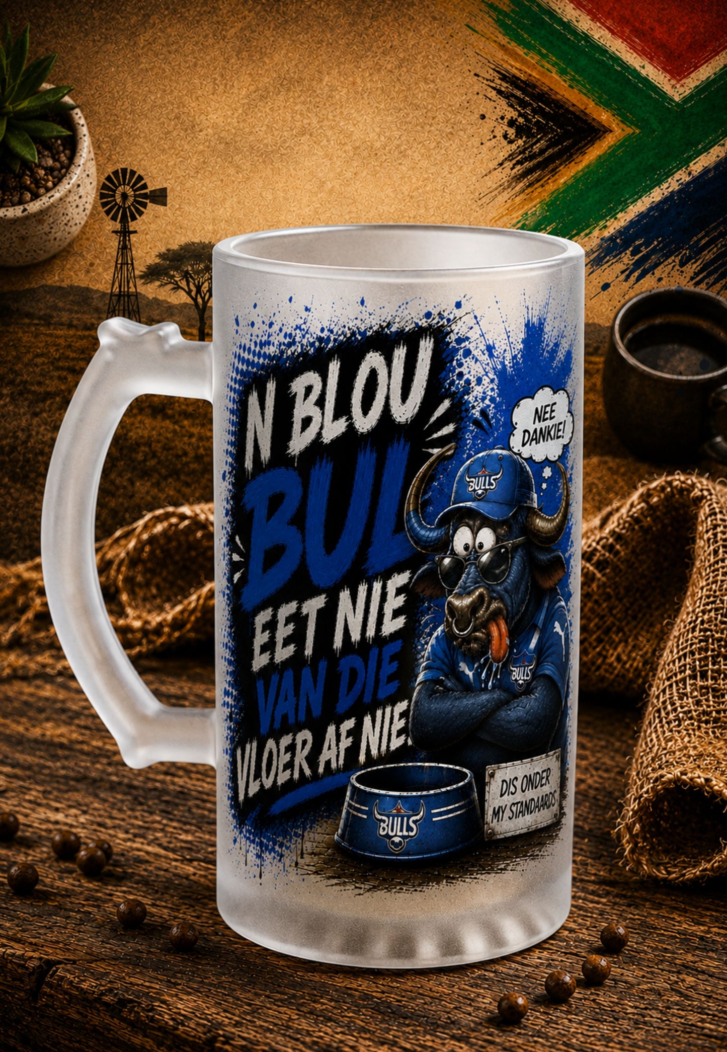 Frosted Beer Mug - Local is Lekker