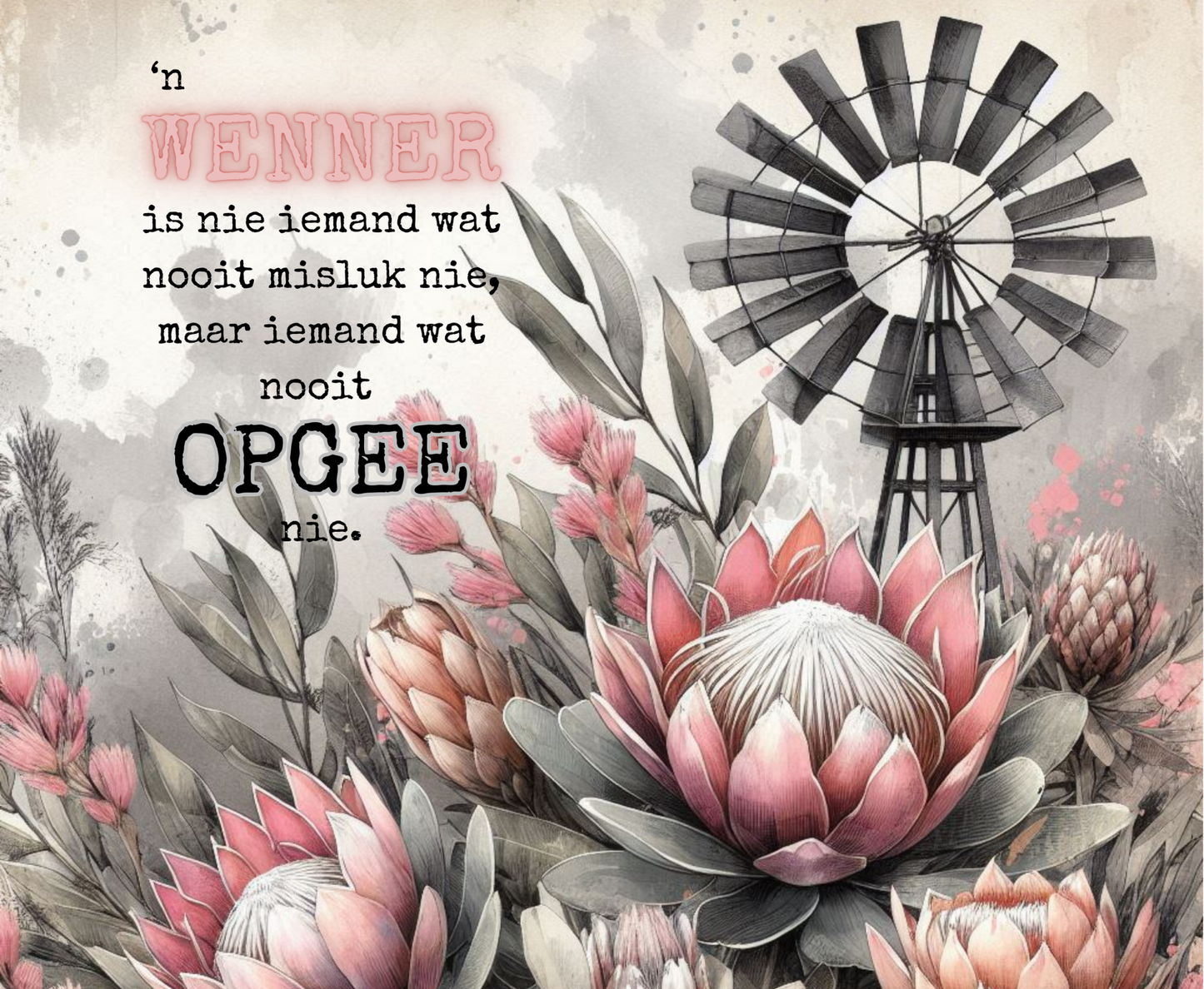 Neoprene Mouse Pad Afrikaans