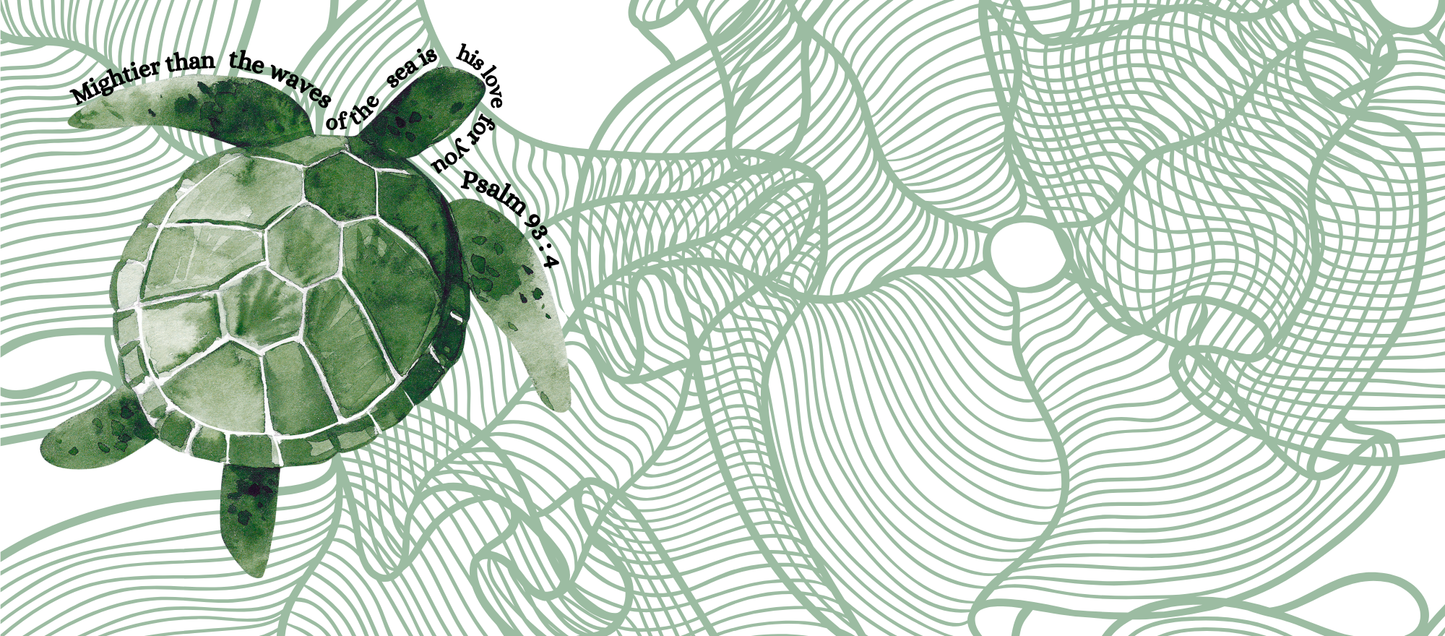 Two Tone Coffee Mug Ocean