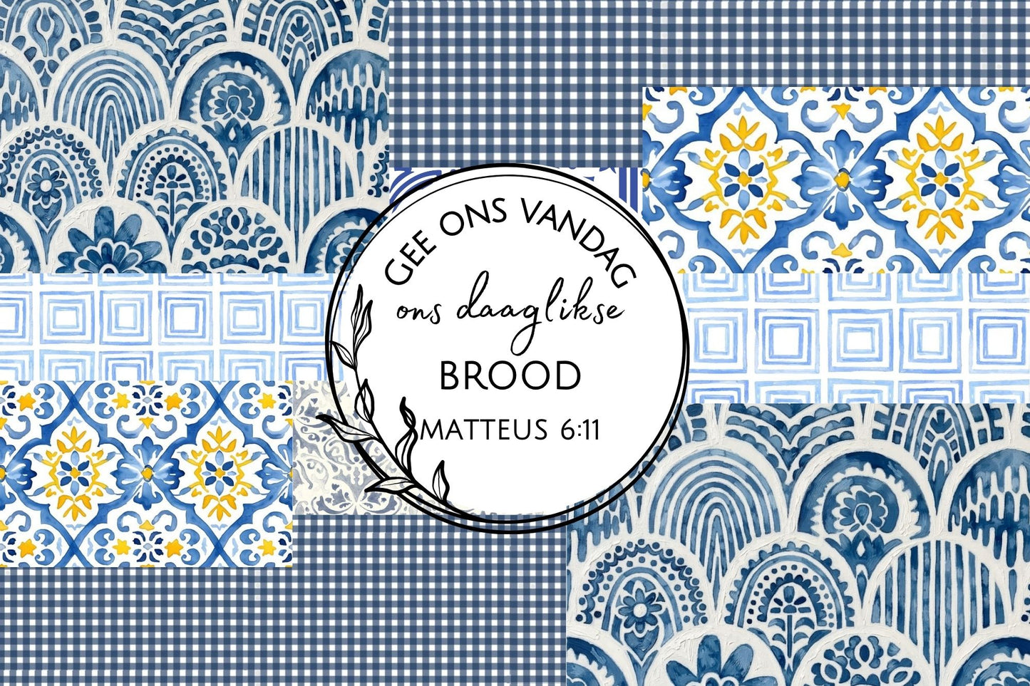 Printed Placemat Devotional