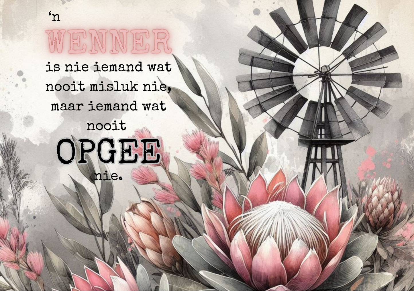 Glass Cutting Board Afrikaans