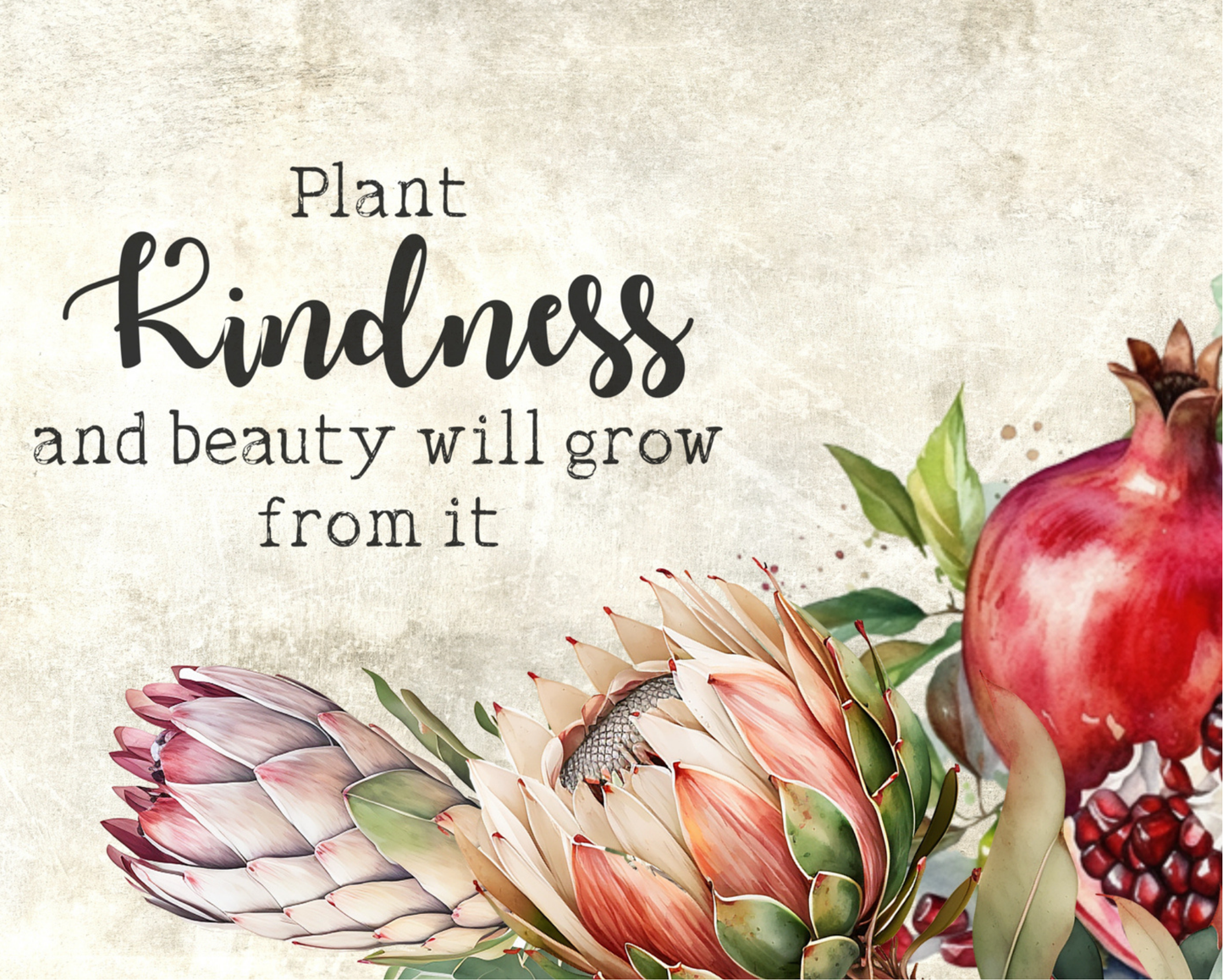 Ceramic Tile Pomegranate